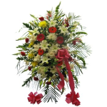 Vibrant Remembrance Floral Display