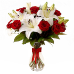 Fire and Frost Bouquet