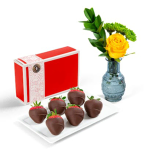 Chocolate Strawberry Bloom Box