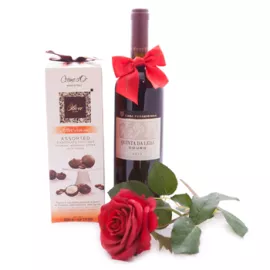Romance with Chocolate & Red Wine