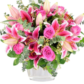 Pink Lilies Bouquet