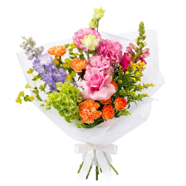 Vibrant Bloom Tones Bouquet