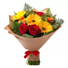 Roses and Daisies Delight