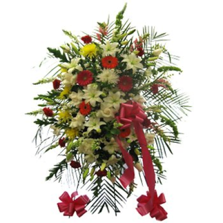 Vibrant Remembrance Floral Display