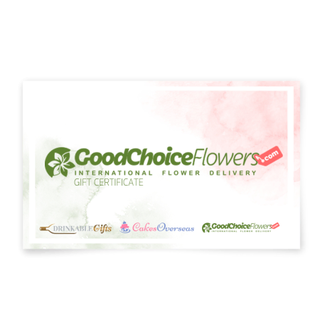 Worldwide Flower Delivery Gift Certificate