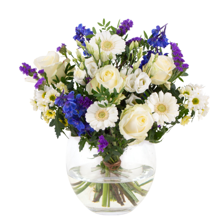 Springtime Snow Bouquet