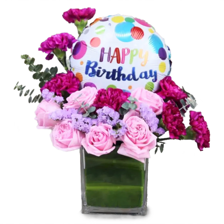 Birthday and Balloon Surprise