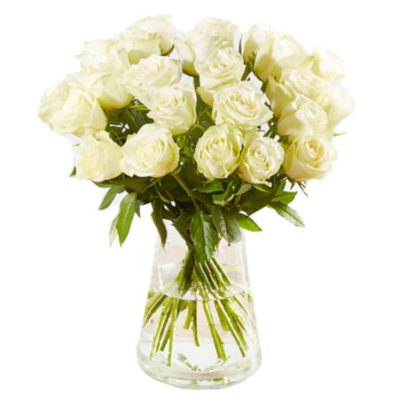 Timeless White Roses Bouquet